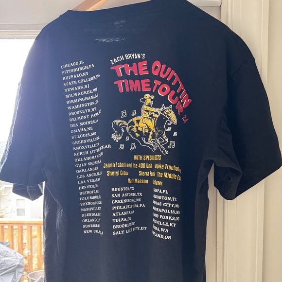 NWOT: Official Zach BryanThe Quittin Time Tour - Picture 2 of 3